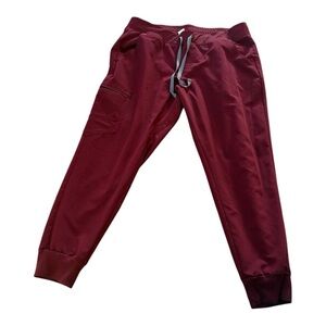 Figs Zamora Jogger Scrub Pants™ XL/P- Burgundy